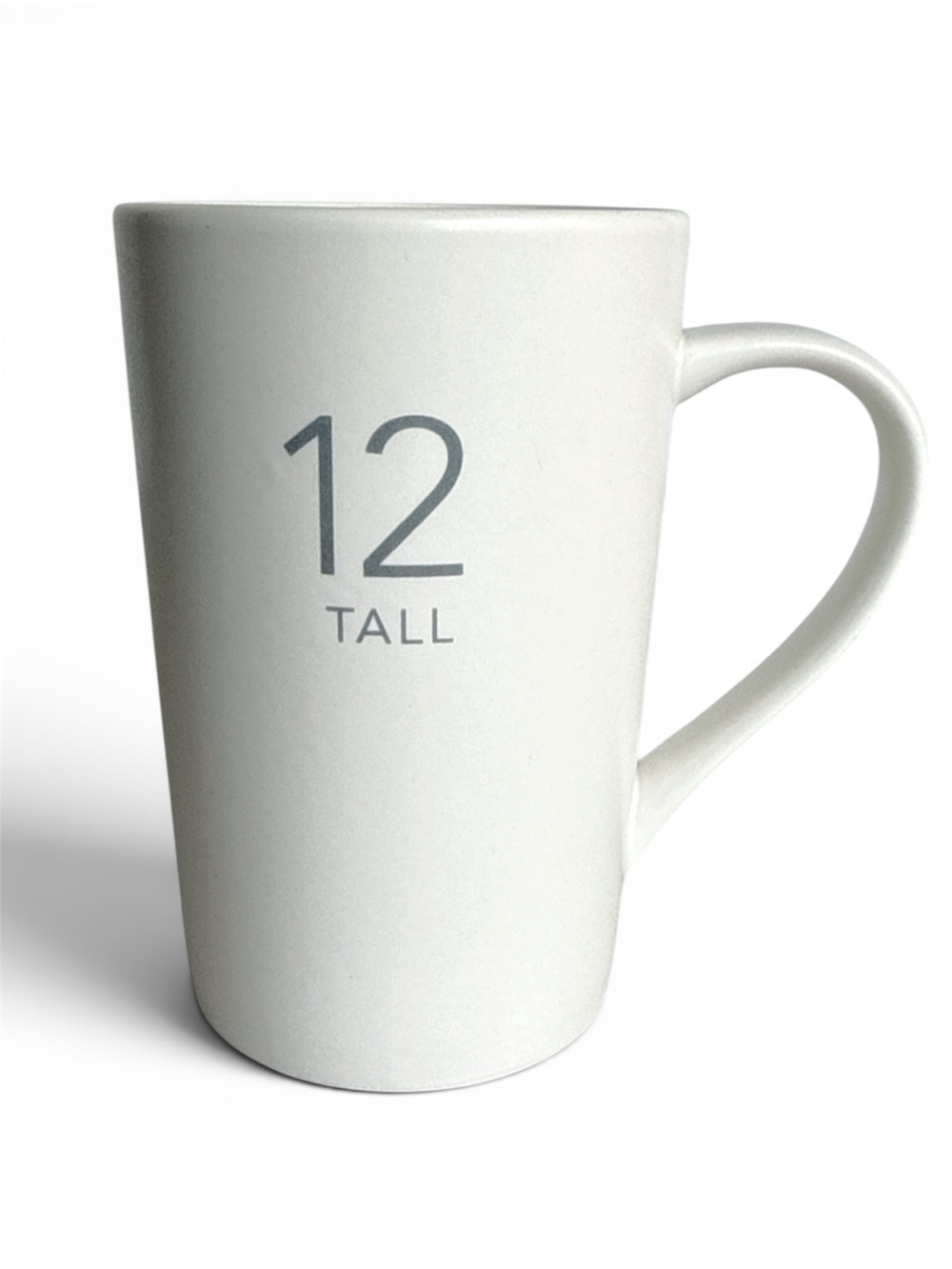 Starbucks Collector Mug 12oz Tall Size 2011 Minimalist White Excellent Condition